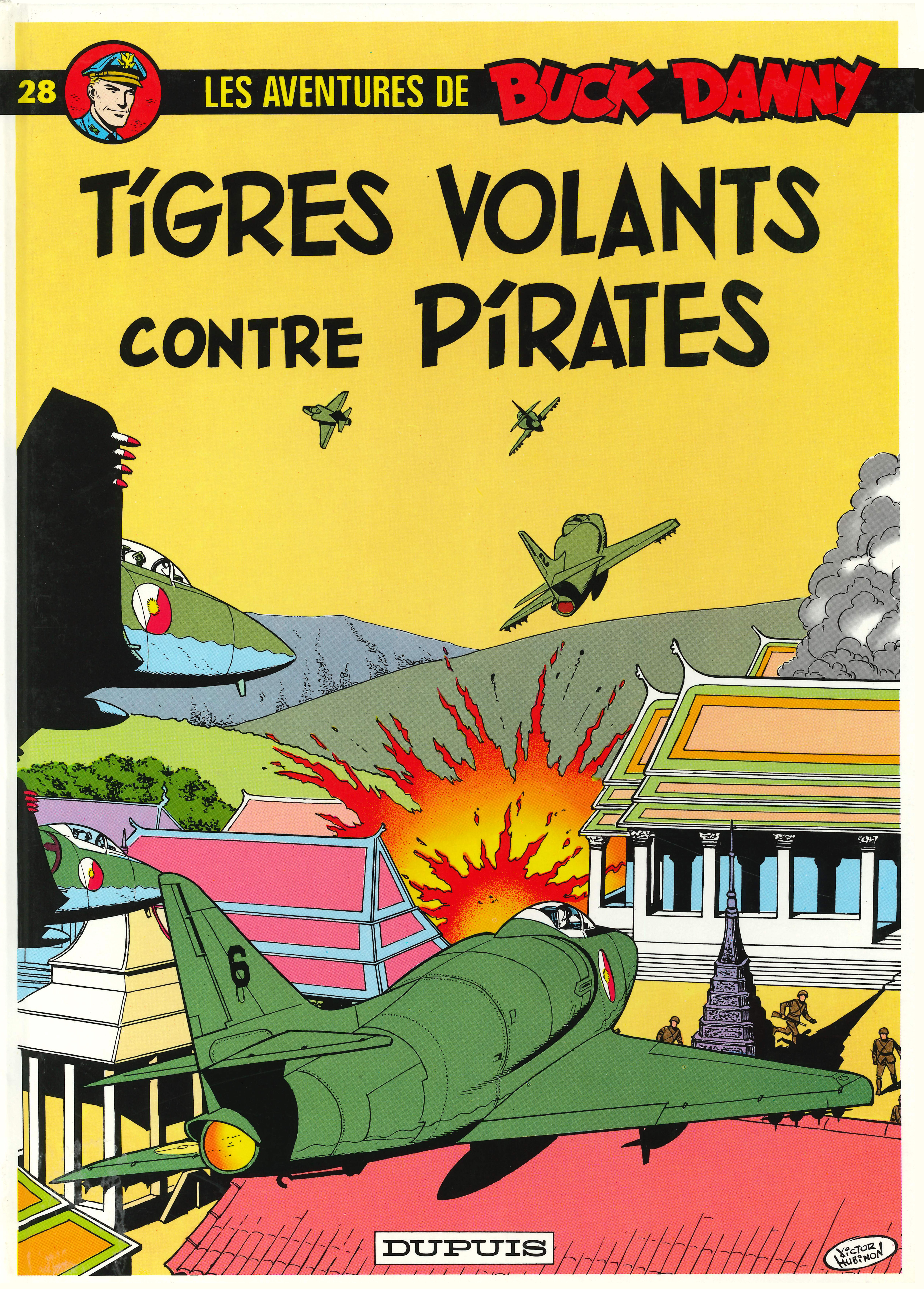 Buck Danny – Tome 28 – Tigres Volants contre pirates - couv