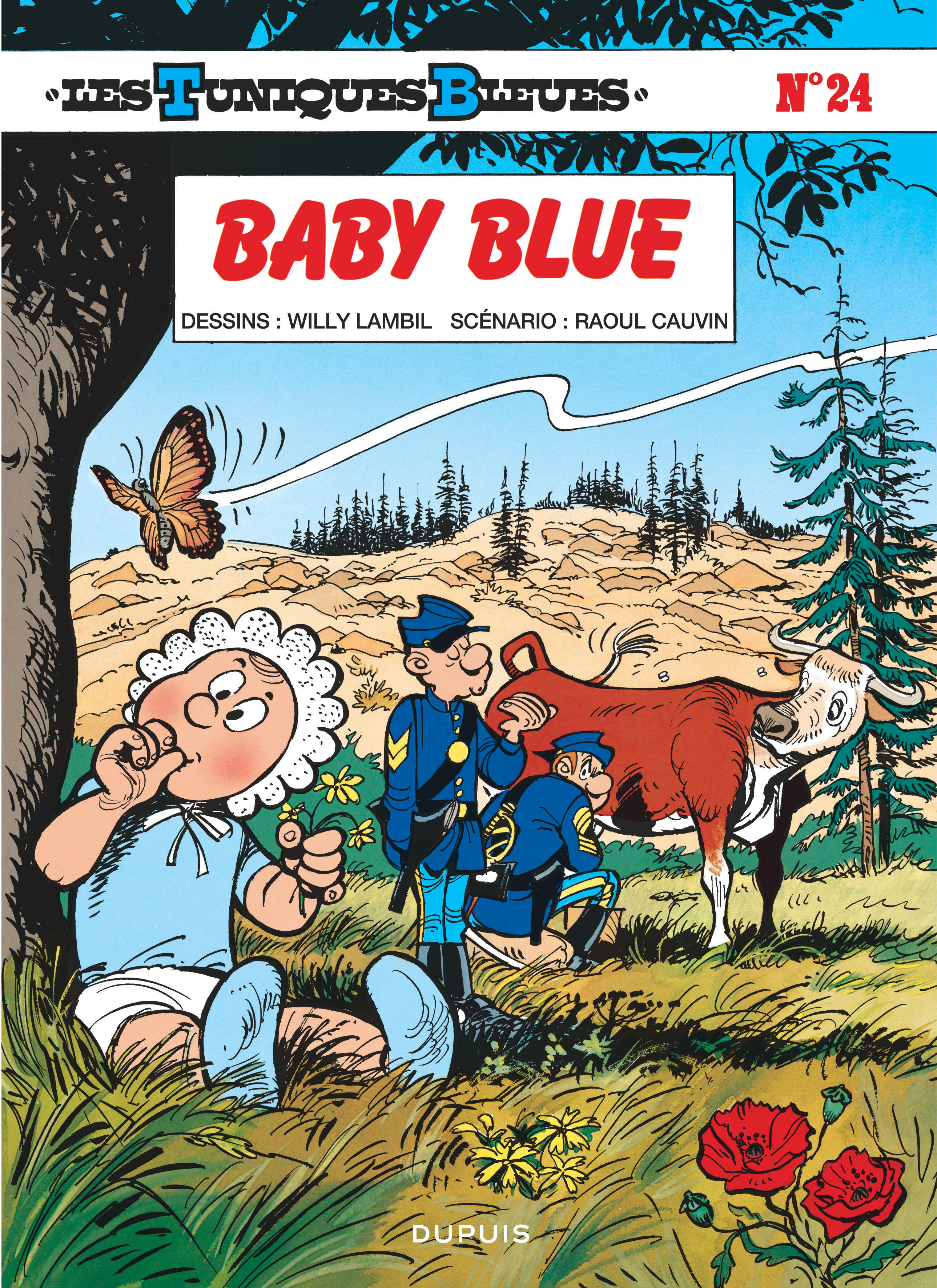 Les Tuniques Bleues – Tome 24 – Baby blue - couv