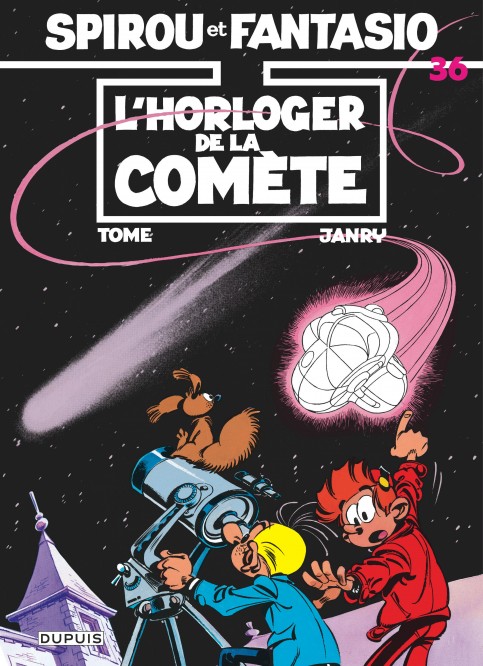 Spirou et Fantasio – Tome 36 – L'Horloger de la comète - couv