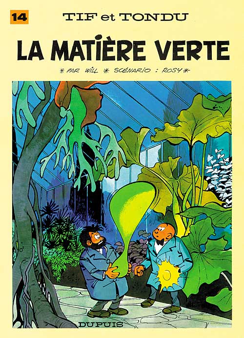 Tif et Tondu – Tome 14 – La Matière verte - couv