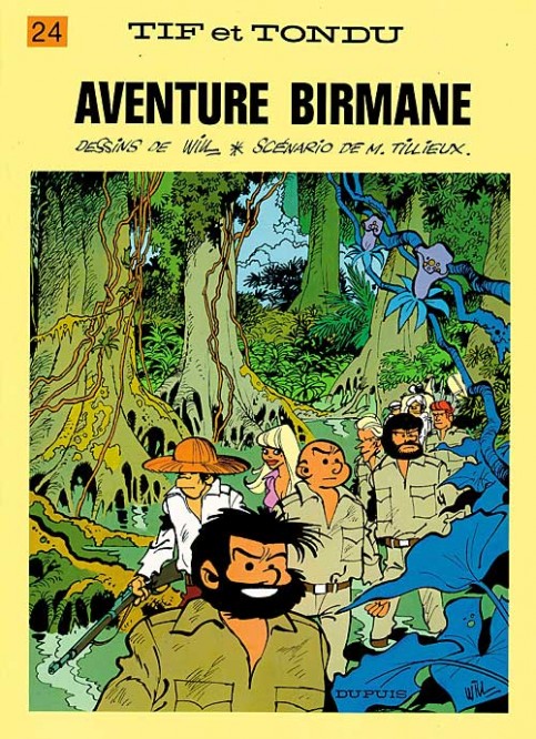 Tif et Tondu – Tome 24 – Aventure birmane - couv