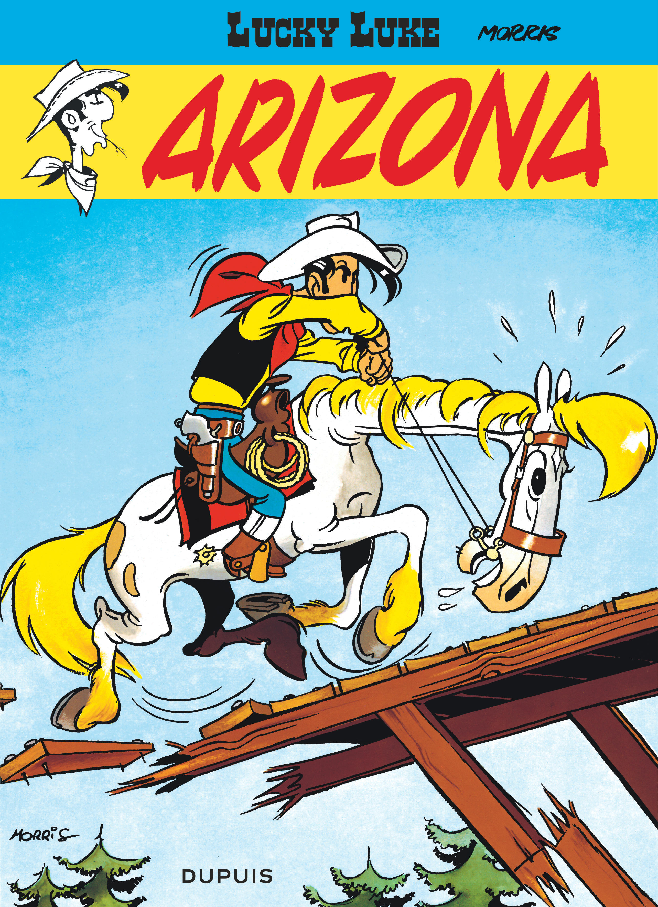 Lucky Luke – Tome 3 – Arizona - couv