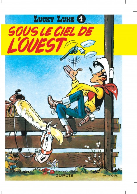 Lucky Luke – Tome 4 – Sous le ciel de l'Ouest - 4eme