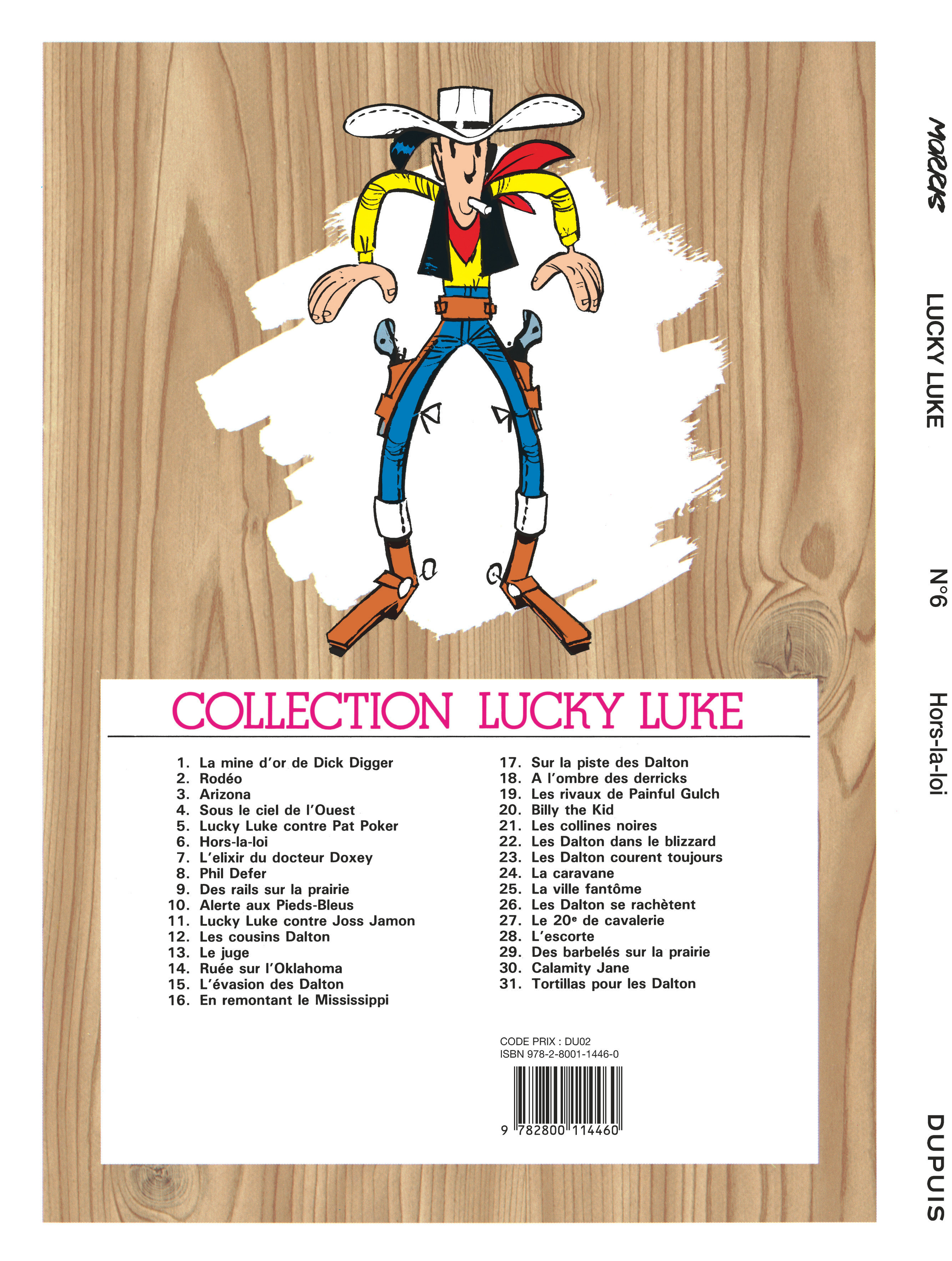 Lucky Luke – Tome 6 – Hors-la-loi - 4eme