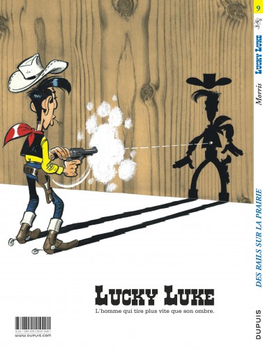 Lucky Luke – Tome 9 – Des rails sur la prairie - 4eme