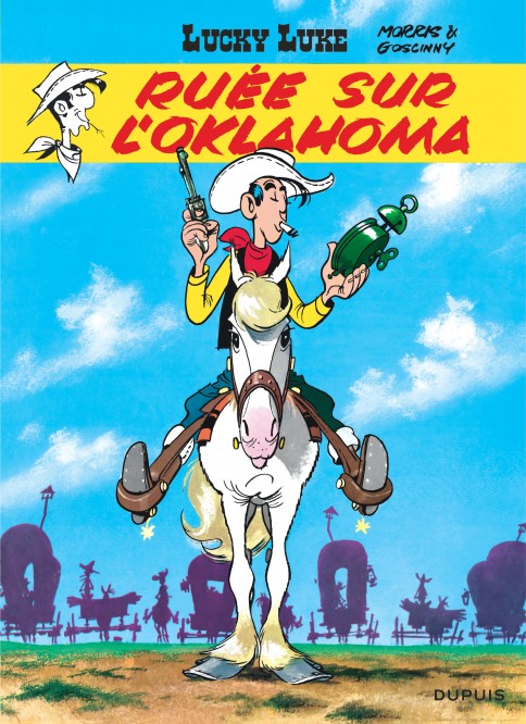 Lucky Luke – Tome 14 – Ruée sur l'Oklahoma - couv