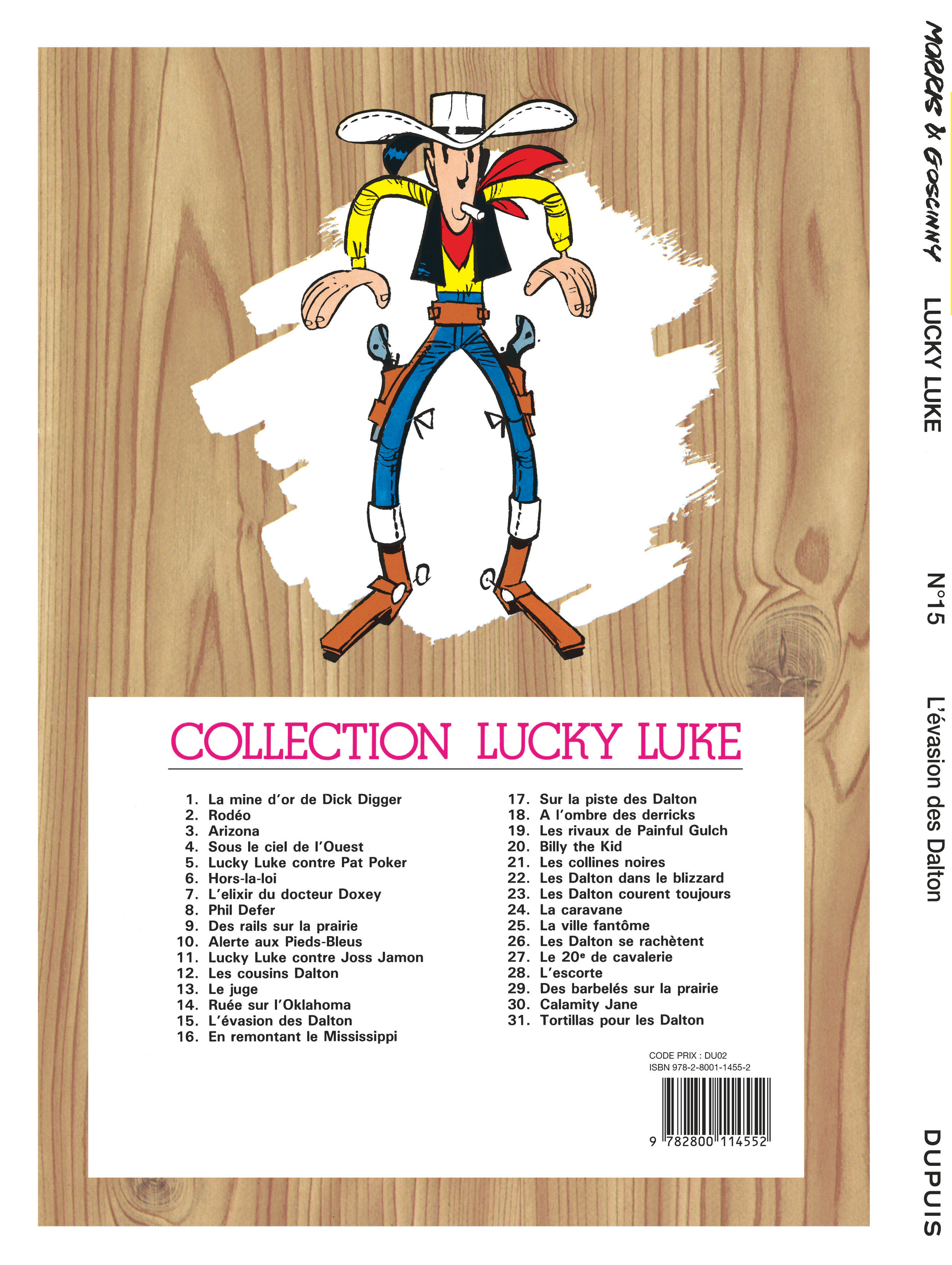 Lucky Luke – Tome 15 – L'Évasion des Dalton - 4eme