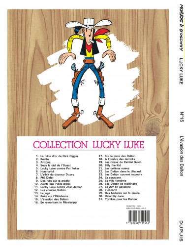 Lucky Luke – Tome 15 – L'Évasion des Dalton - 4eme