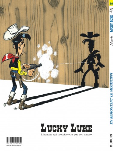 Lucky Luke – Tome 16 – En remontant le Mississippi - couv