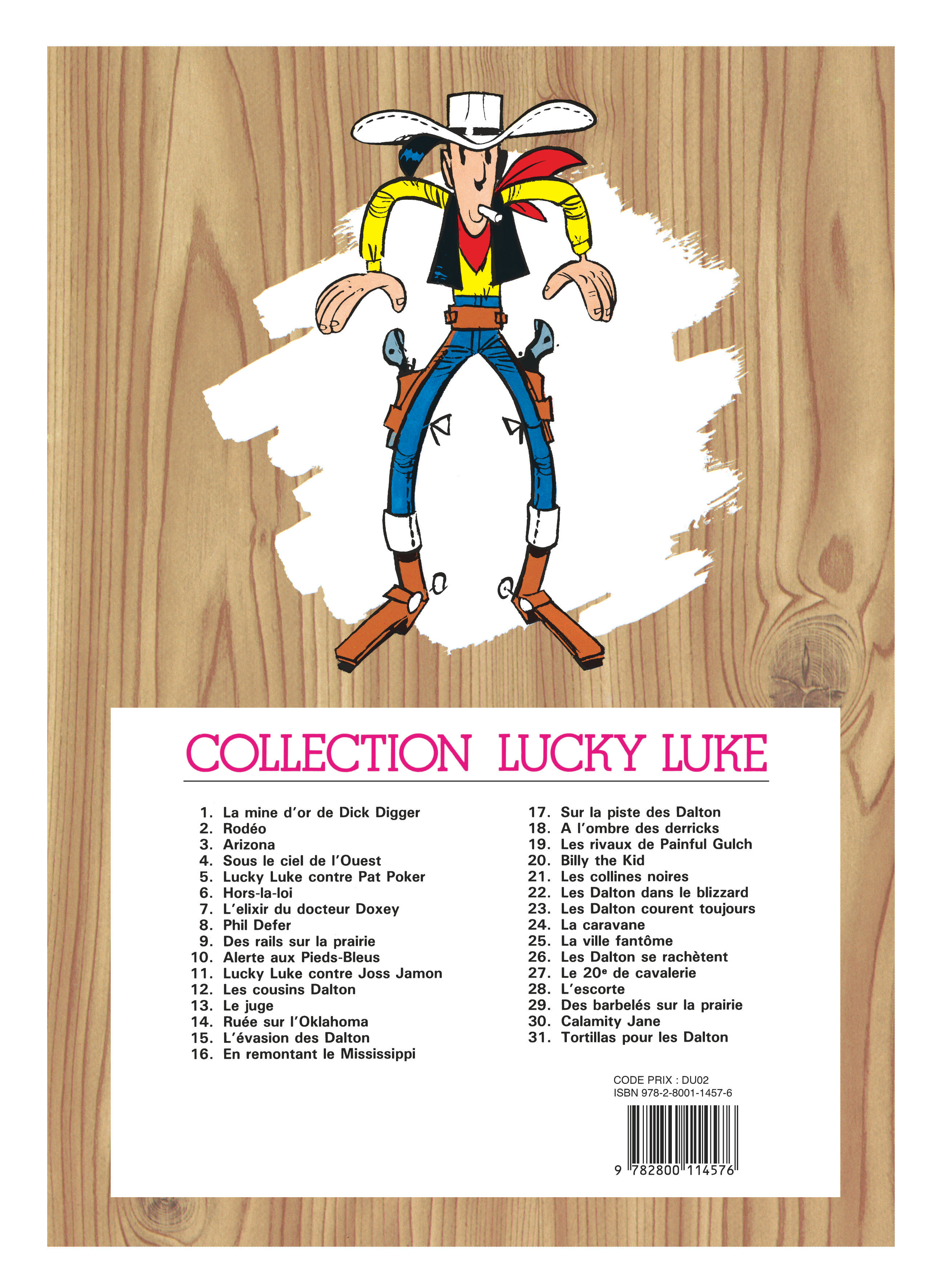 Lucky Luke – Tome 17 – Sur la piste des Dalton - 4eme
