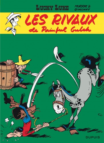 Lucky Luke – Tome 19 – Les Rivaux de Painful Gulch - couv