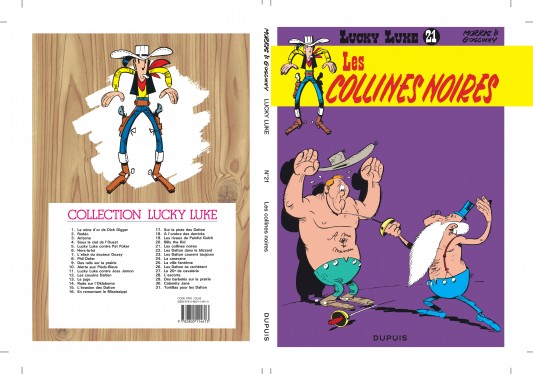 Lucky Luke – Tome 21 – Les Collines noires - 4eme