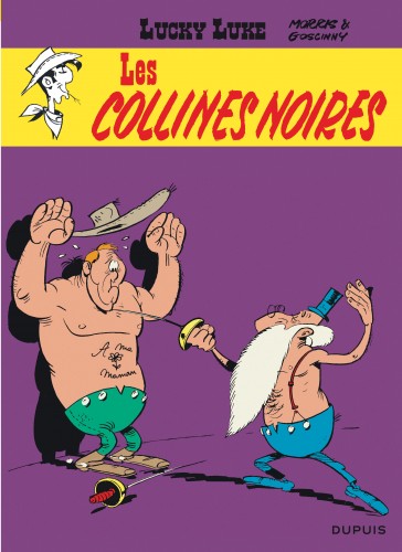 Lucky Luke – Tome 21 – Les Collines noires - couv