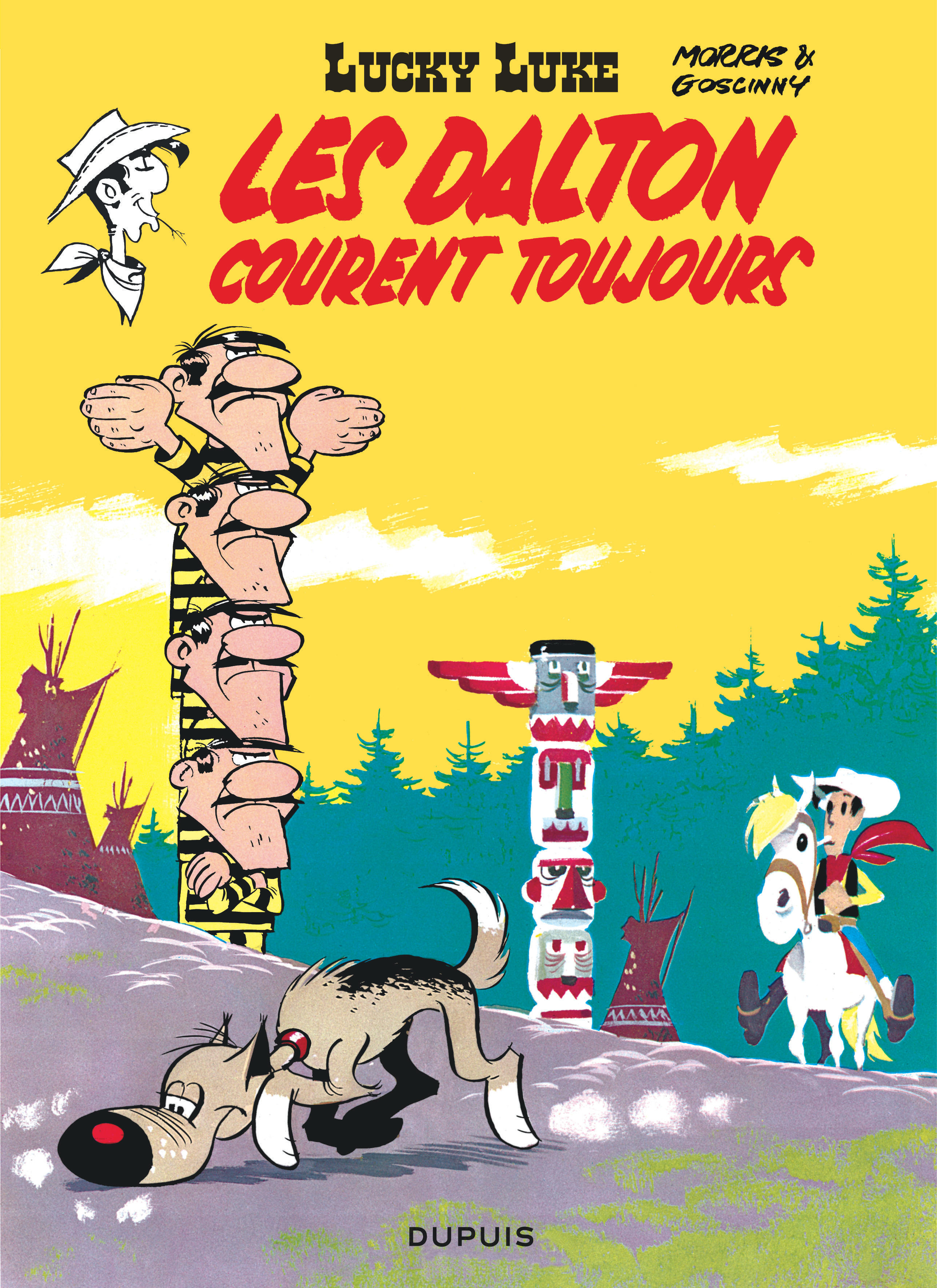 Lucky Luke – Tome 23 – Les Dalton courent toujours - couv