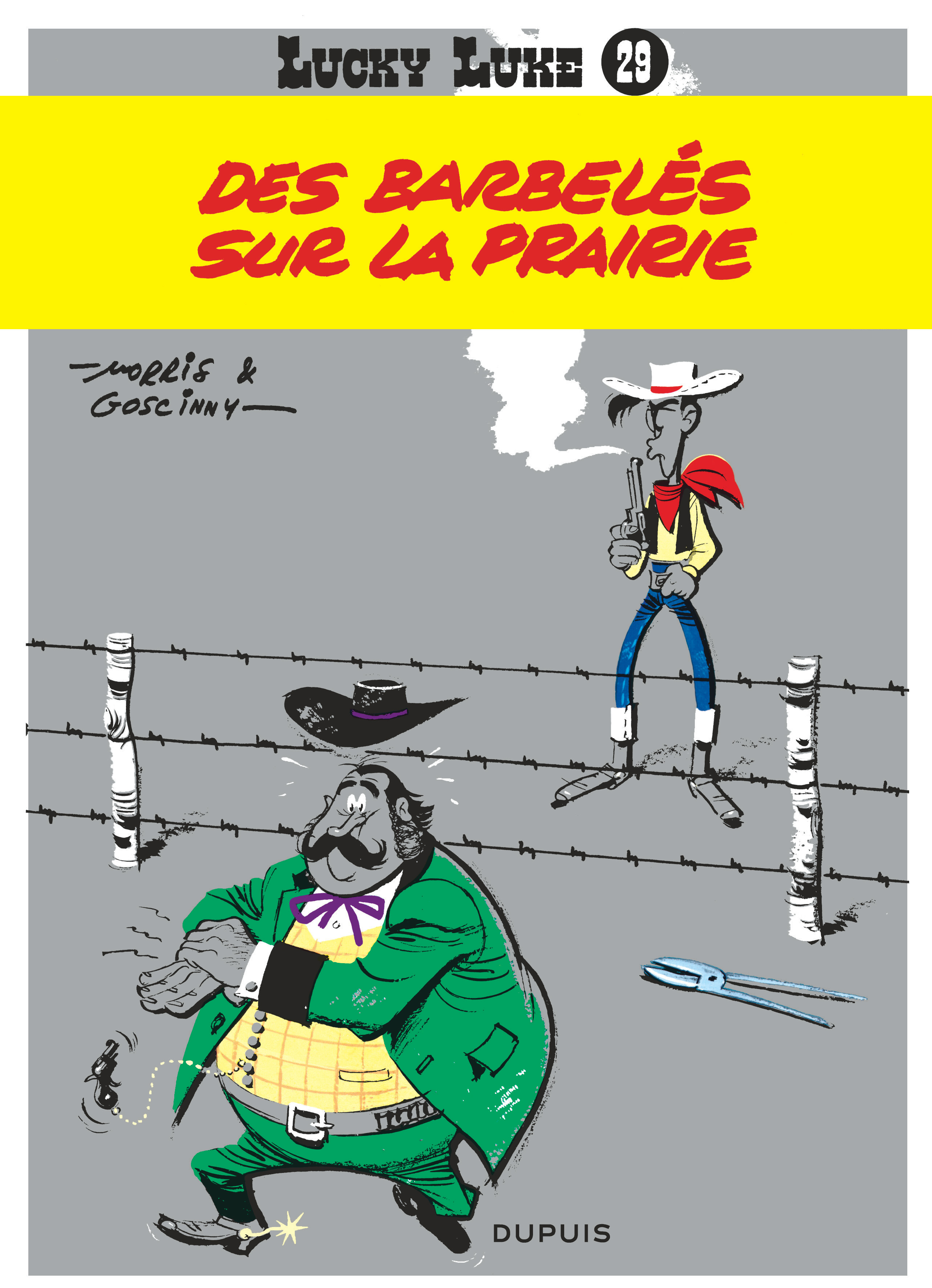 Lucky Luke – Tome 29 – Des barbelés sur la prairie - 4eme