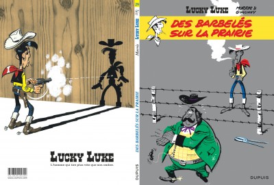 Lucky Luke – Tome 29 – Des barbelés sur la prairie - couv