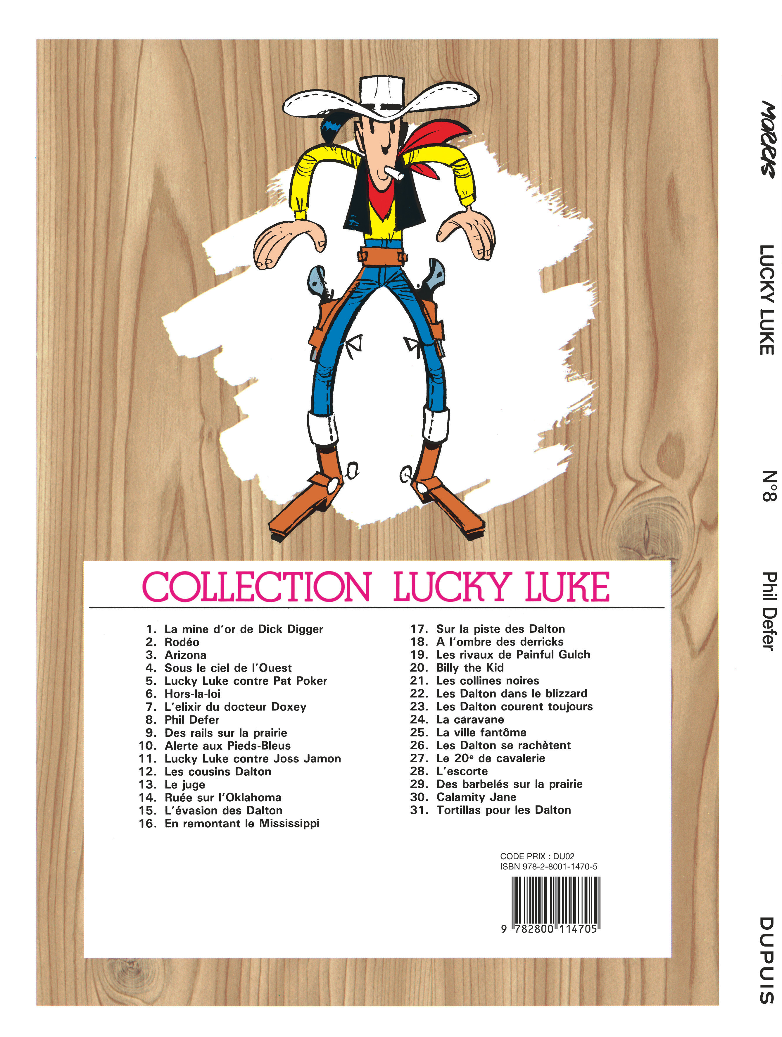 Lucky Luke – Tome 8 – Phil Defer - 4eme