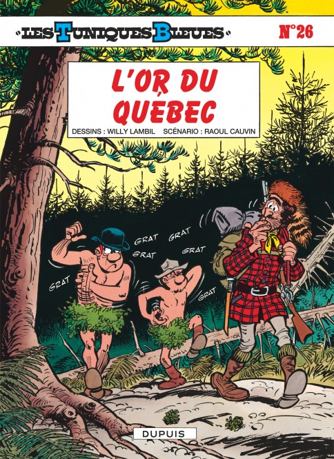 Les Tuniques Bleues – Tome 26 – L'Or du Québec - couv