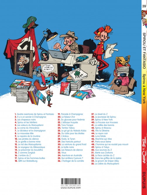 Spirou et Fantasio – Tome 39 – Spirou à New York - 4eme