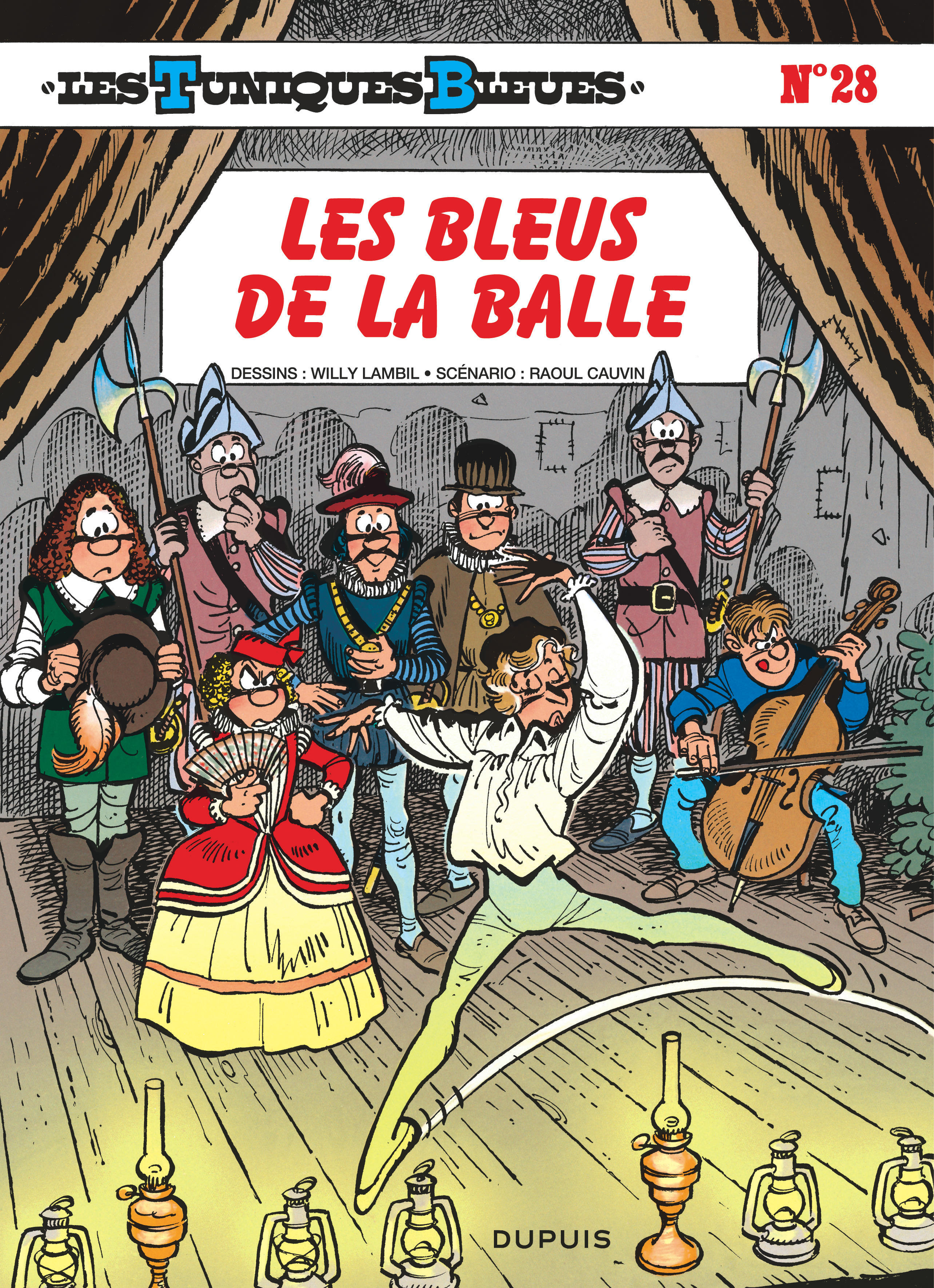 Les Tuniques Bleues – Tome 28 – Les Bleus de la balle - couv