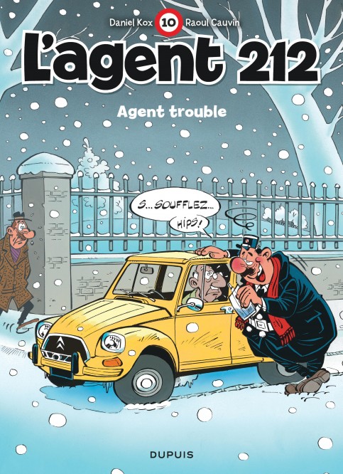 L'agent 212 – Tome 10 – Agent trouble - couv