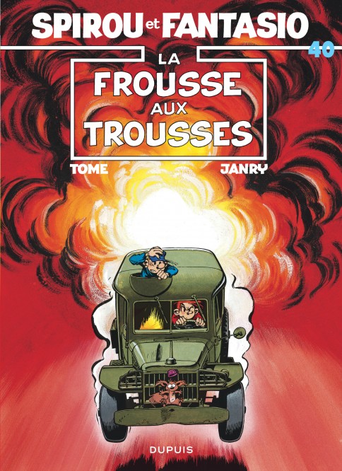 Spirou et Fantasio – Tome 40 – La Frousse aux trousses - couv