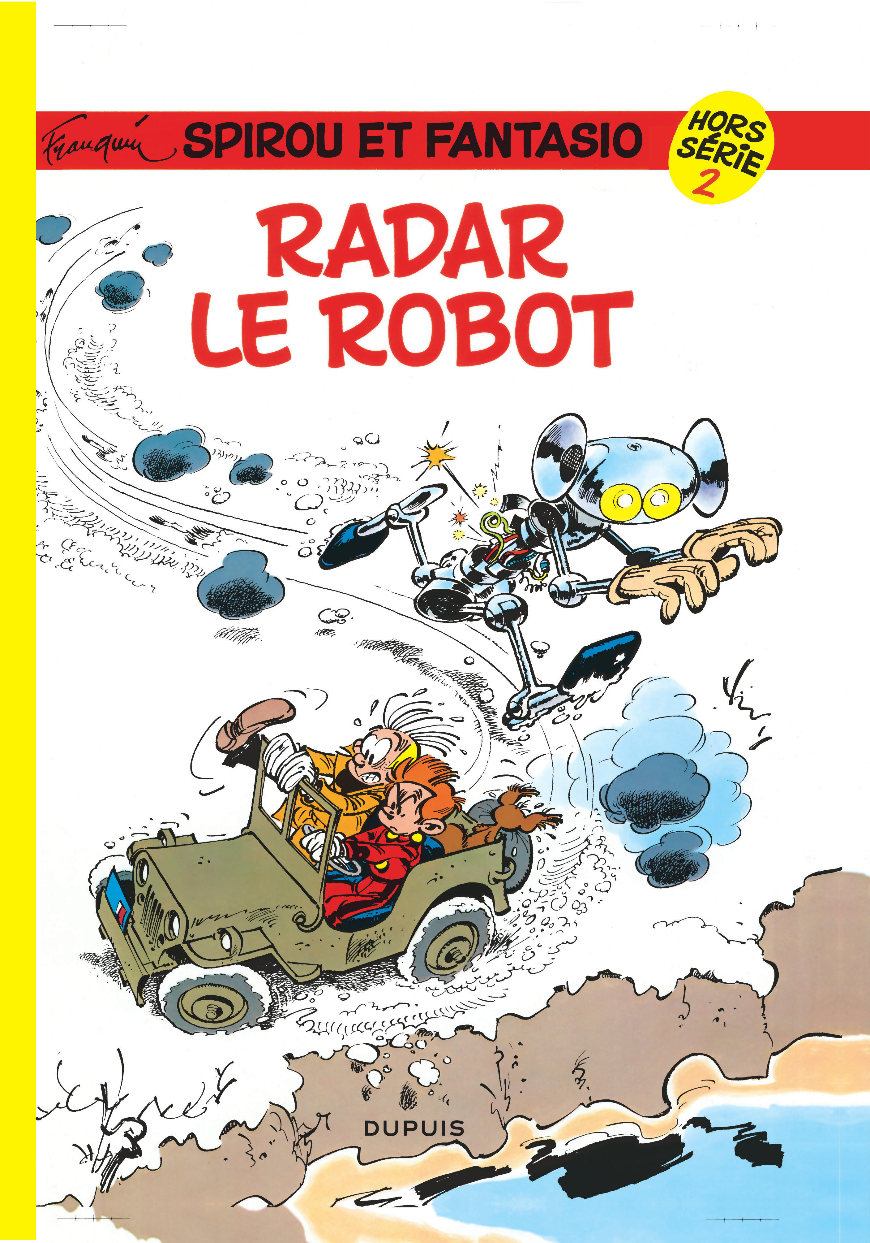 Spirou et Fantasio - Hors-série – Tome 2 – Radar le robot - couv