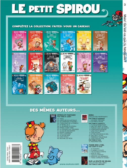 Le Petit Spirou – Tome 3 – Mais ! Qu'est-ce que tu fabriques ? - 4eme