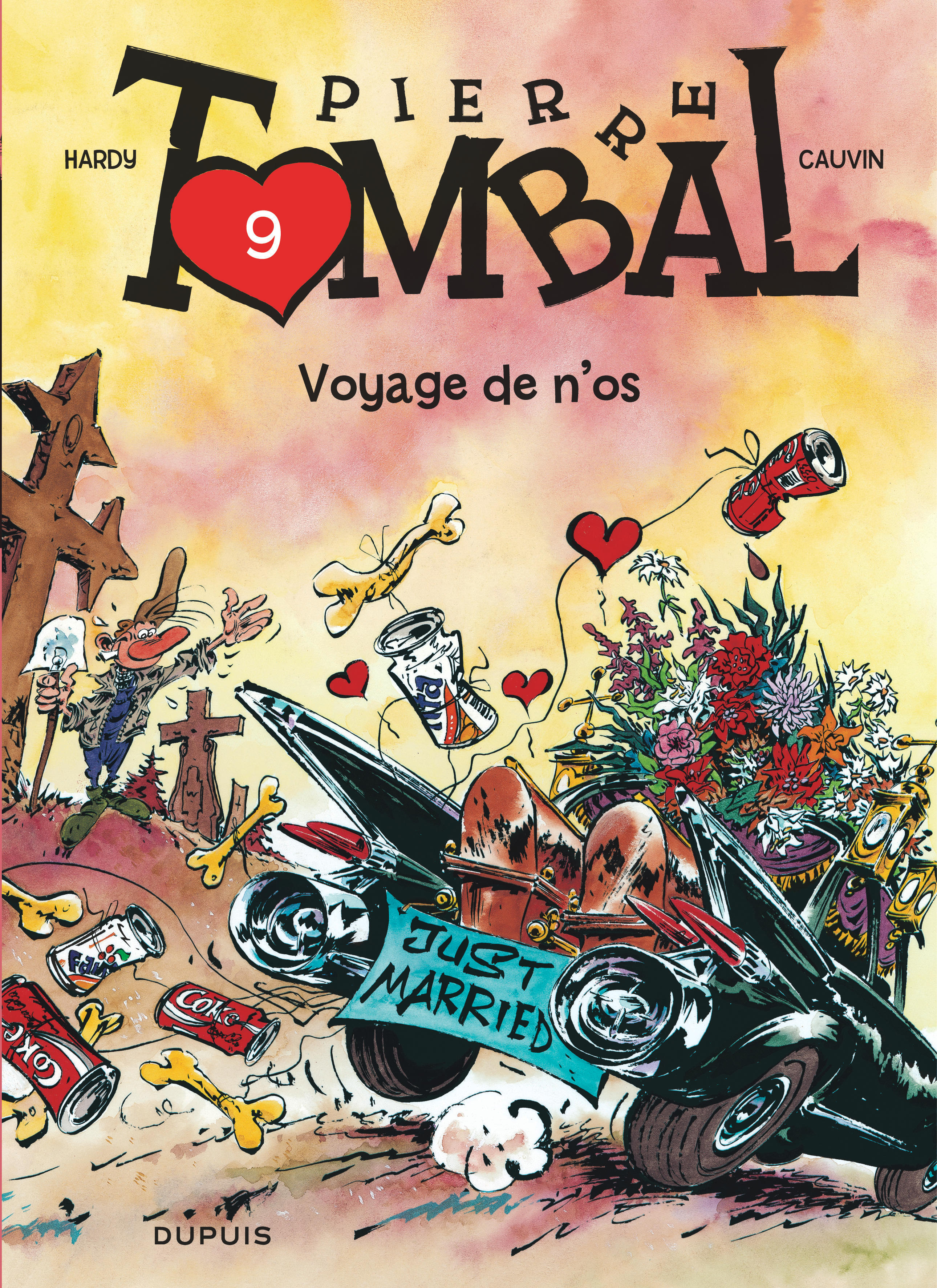 Pierre Tombal – Tome 9 – Voyage de n'os - couv