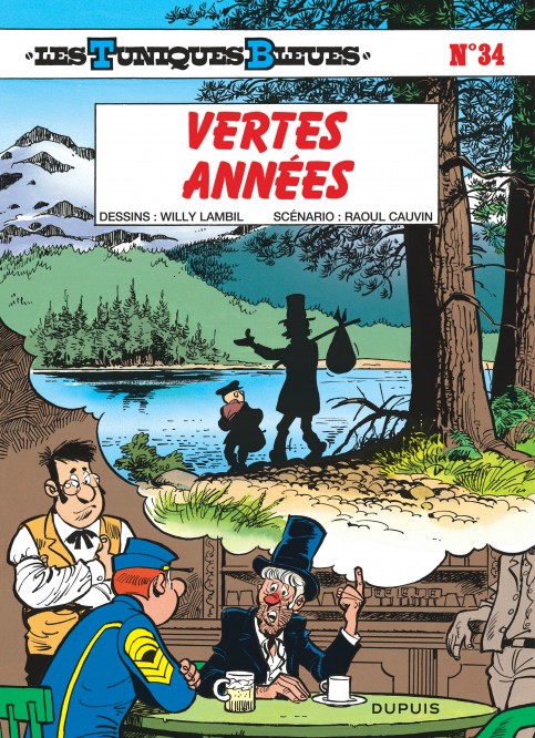 Les Tuniques Bleues – Tome 34 – Vertes années - couv