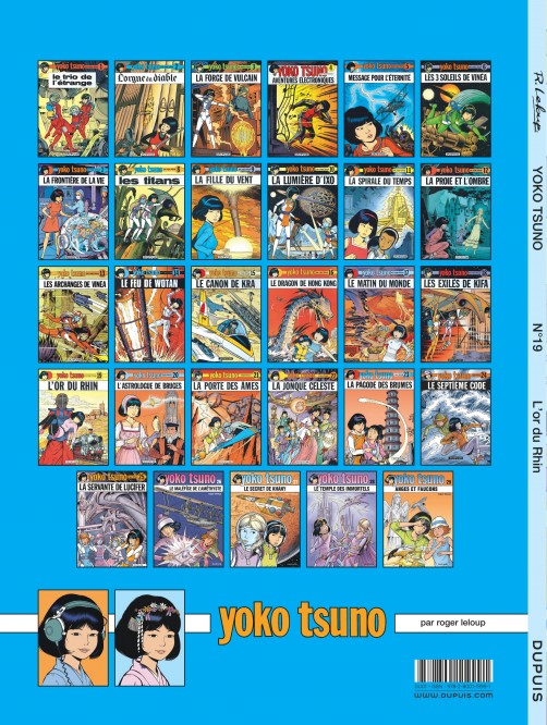 Yoko Tsuno – Tome 19 – L'Or du Rhin - 4eme