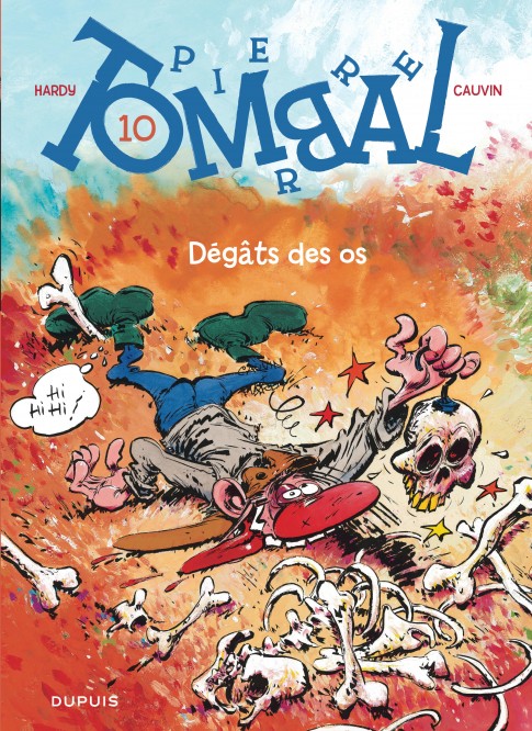 Pierre Tombal – Tome 10 – Dégâts des os - couv