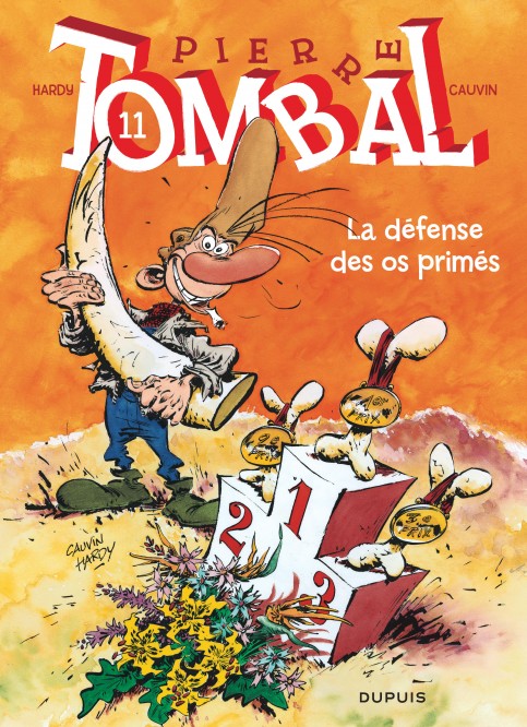 Pierre Tombal – Tome 11 – La Défense des os primés - couv