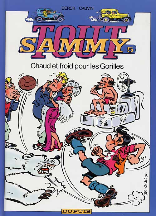 Tout Sammy – Tome 5 – Chaud et froid pour les Gorilles - couv