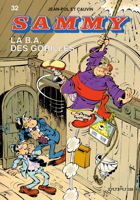 Sammy – Tome 32 – La B. A. des Gorilles - couv