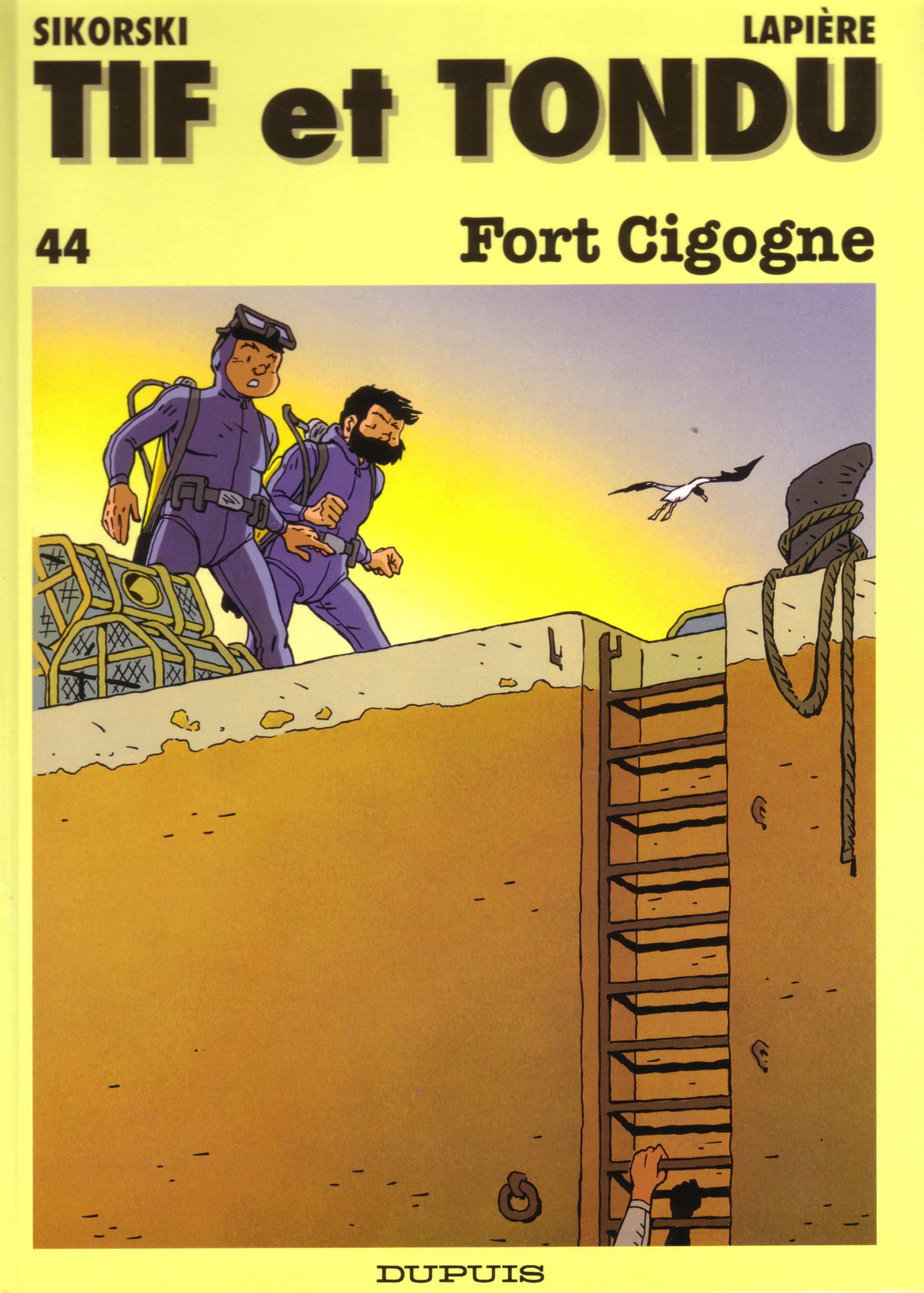 Tif et Tondu – Tome 44 – Fort Cigogne - couv