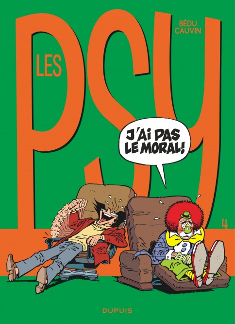 Les Psy – Tome 4 – J'ai pas le moral ! - couv