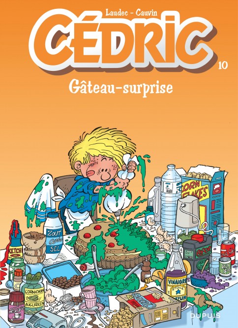 Cédric – Tome 10 – Gâteau-surprise - couv