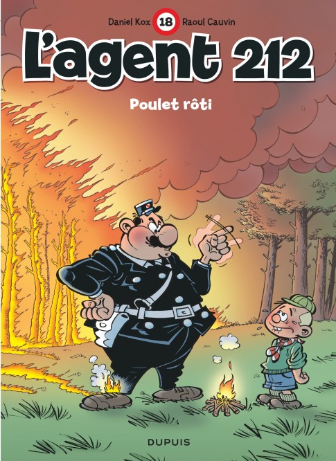 L'agent 212 – Tome 18 – Poulet rôti - couv