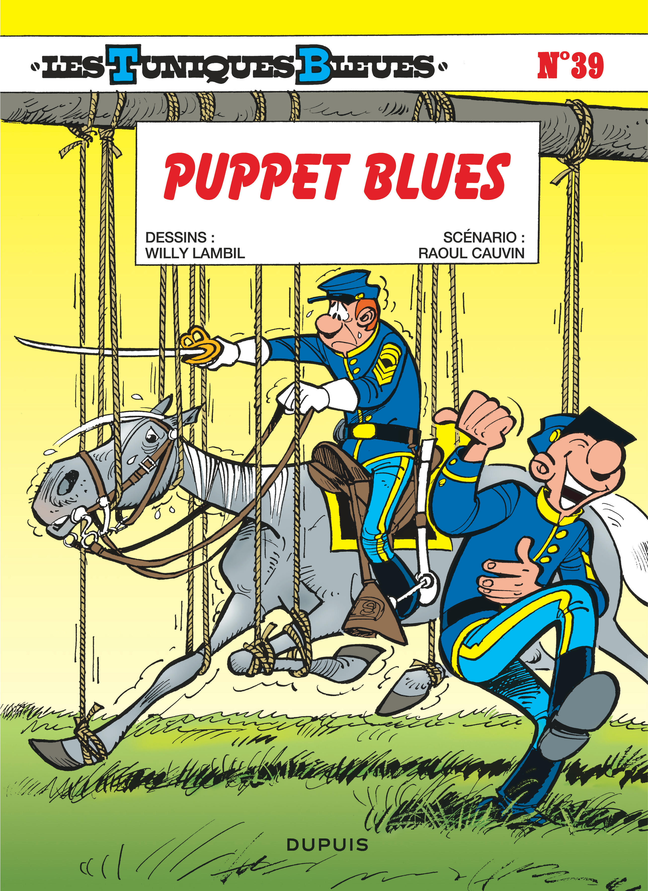Les Tuniques Bleues – Tome 39 – Puppet Blues - couv