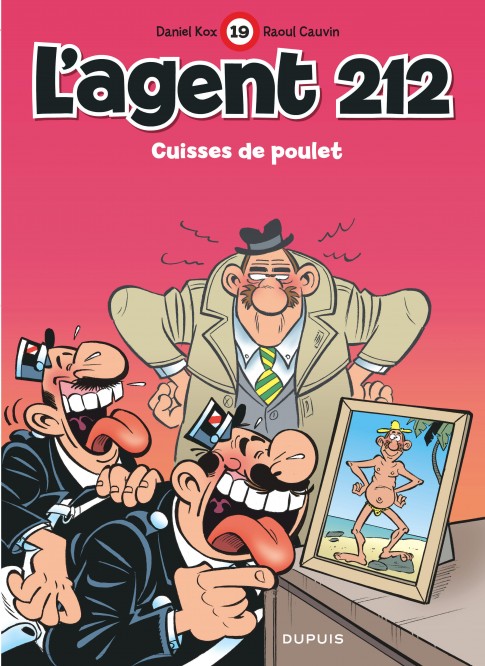 L'agent 212 – Tome 19 – Cuisses de poulet - couv