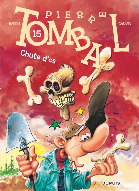 Pierre Tombal – Tome 15 – Chute d'os - couv