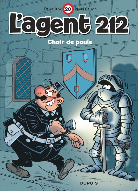 L'agent 212 – Tome 20 – Chair de poule - couv