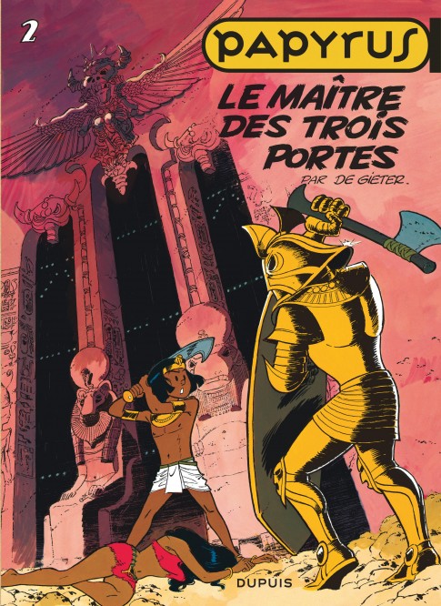 Papyrus – Tome 2 – Le Maître des trois portes - couv