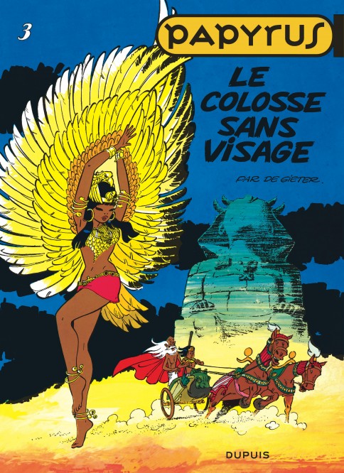 Papyrus – Tome 3 – Le Colosse sans visage - couv