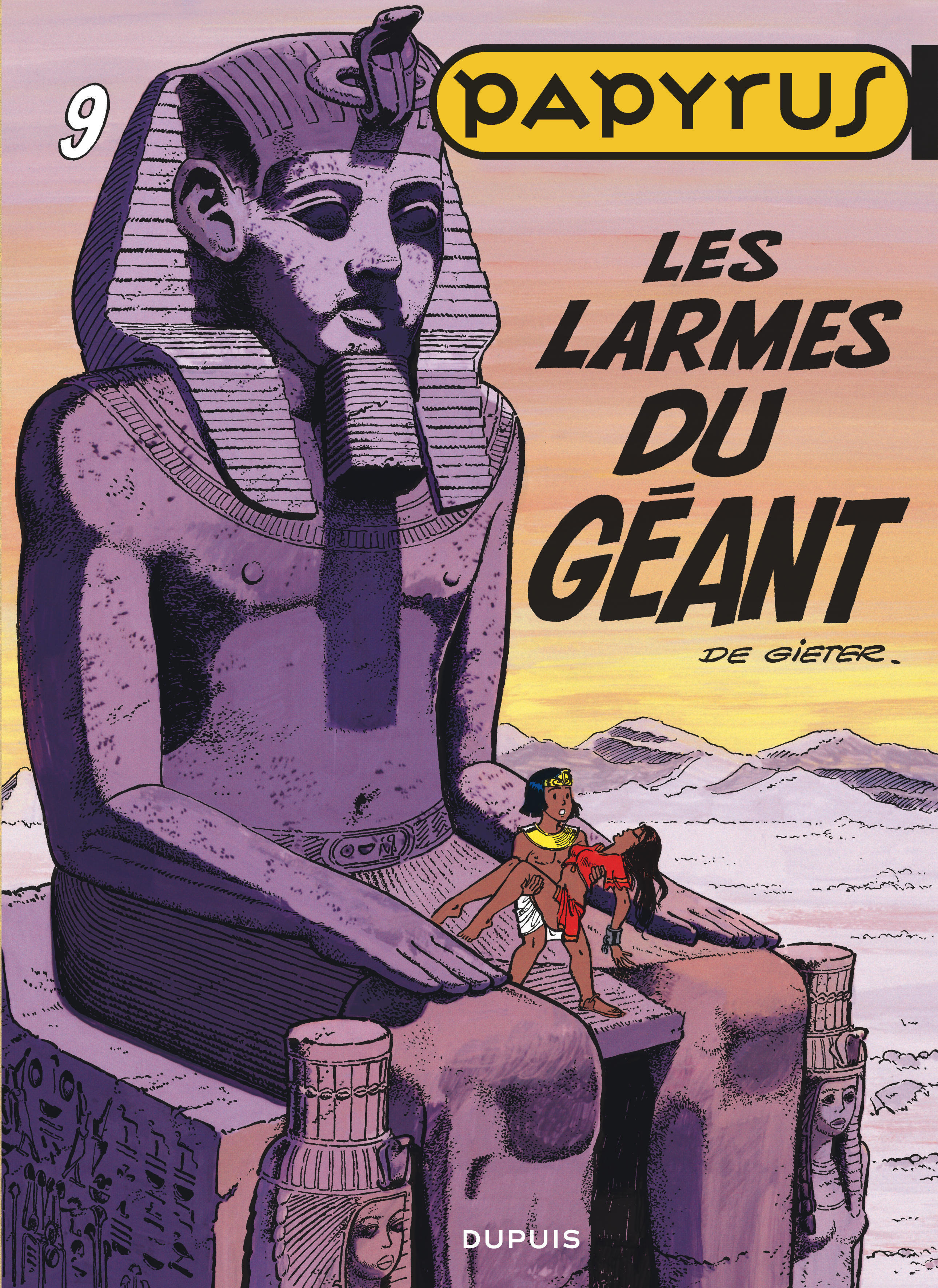 Papyrus – Tome 9 – Les Larmes du géant - couv