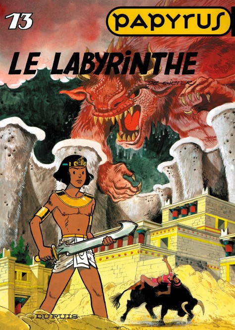 Papyrus – Tome 13 – Le Labyrinthe - couv