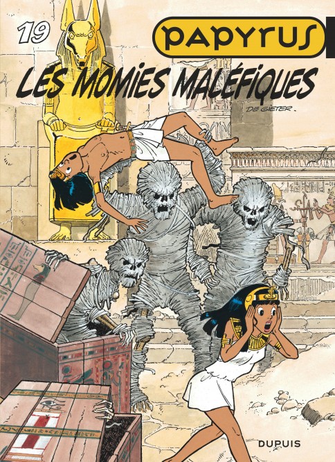 Papyrus – Tome 19 – Les Momies maléfiques - couv