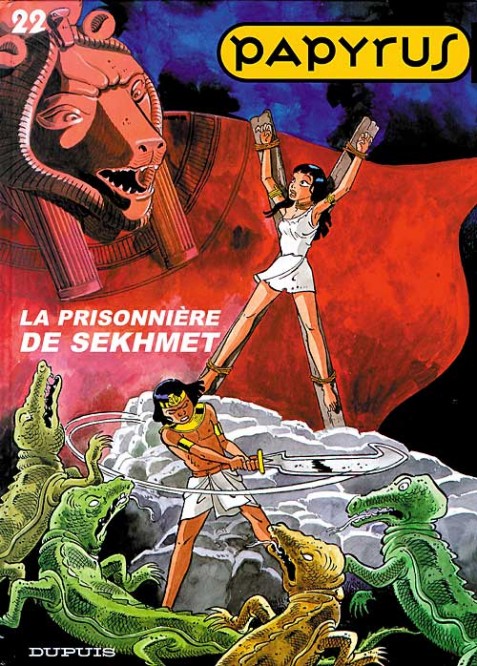 Papyrus – Tome 22 – La Prisonnière de Sekhmet - couv