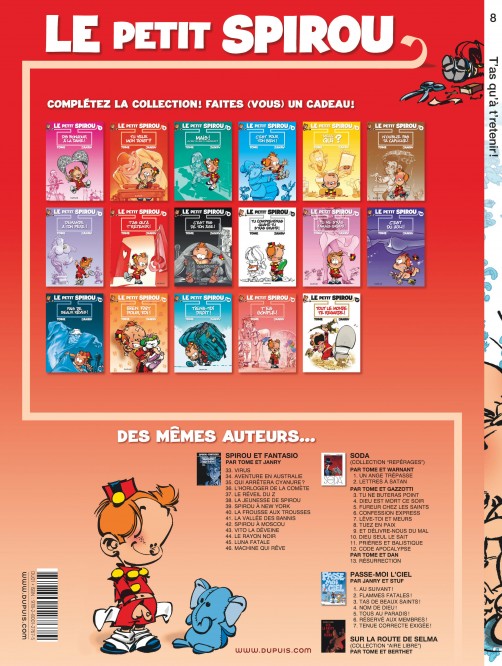 Le Petit Spirou – Tome 8 – T'as qu'à t'retenir ! - 4eme